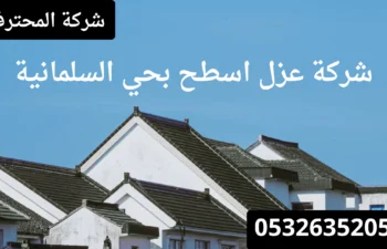 افضل شركة عزل اسطح بحي السلمانية